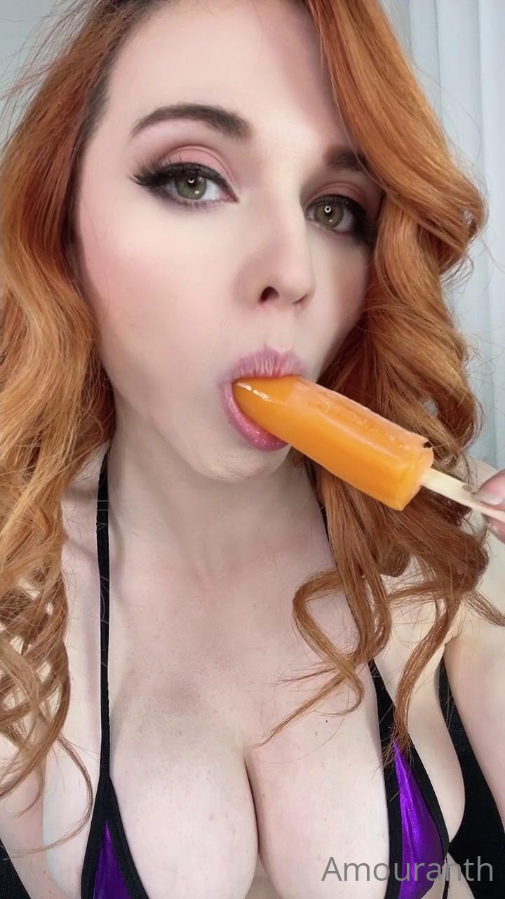 Amouranth Blowjob Nude photo 23