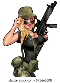 Military Girl Hot photo 3
