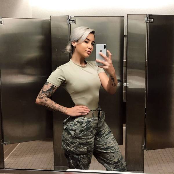 Military Girl Hot photo 30