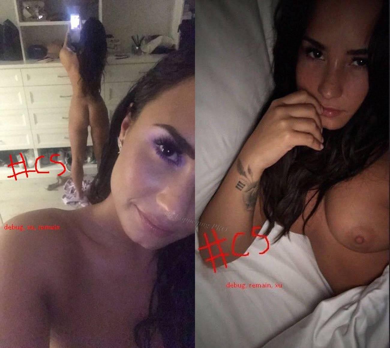 Lovato Topless Nude photo 2