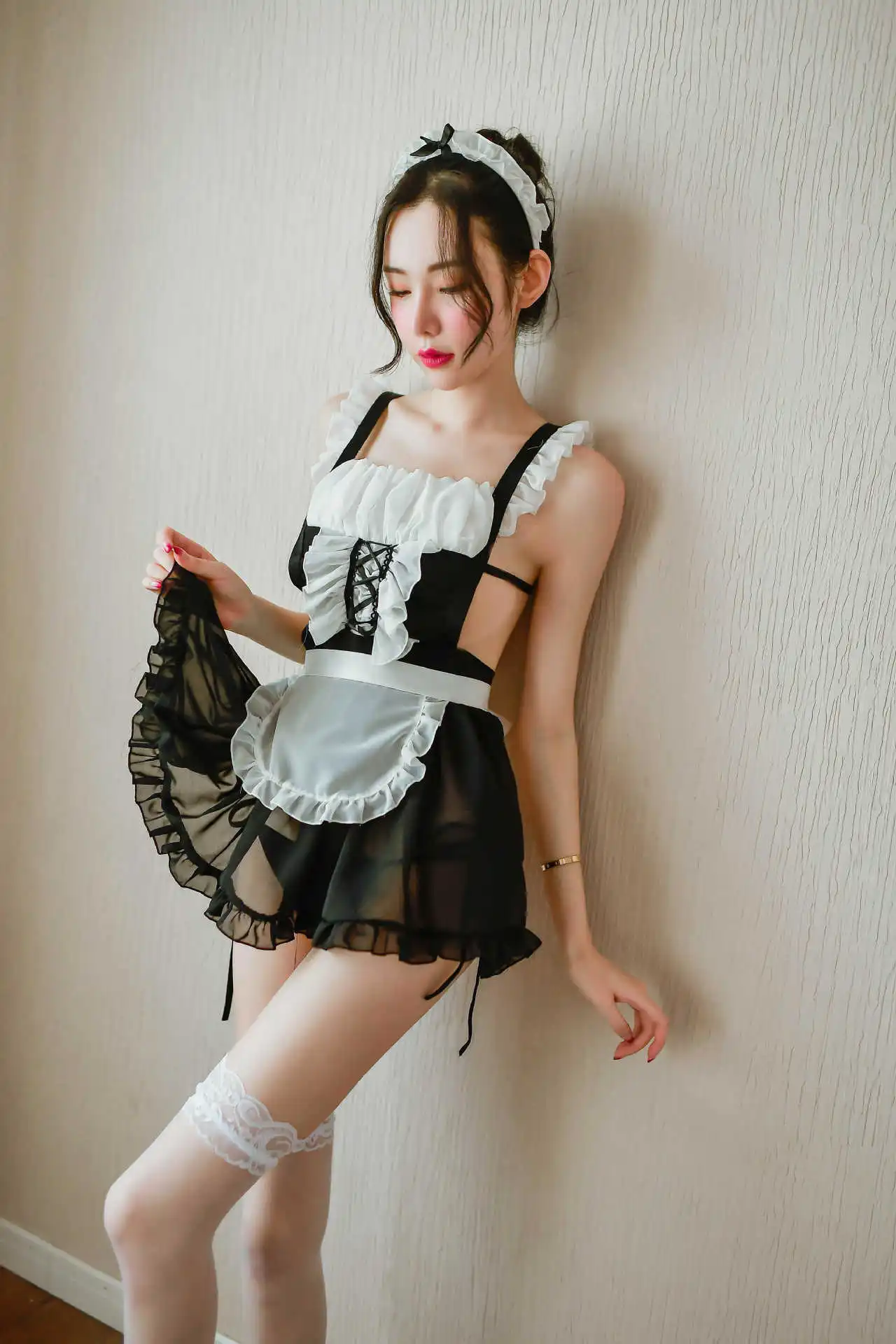 French Maid Outfit Lingerie photo 14