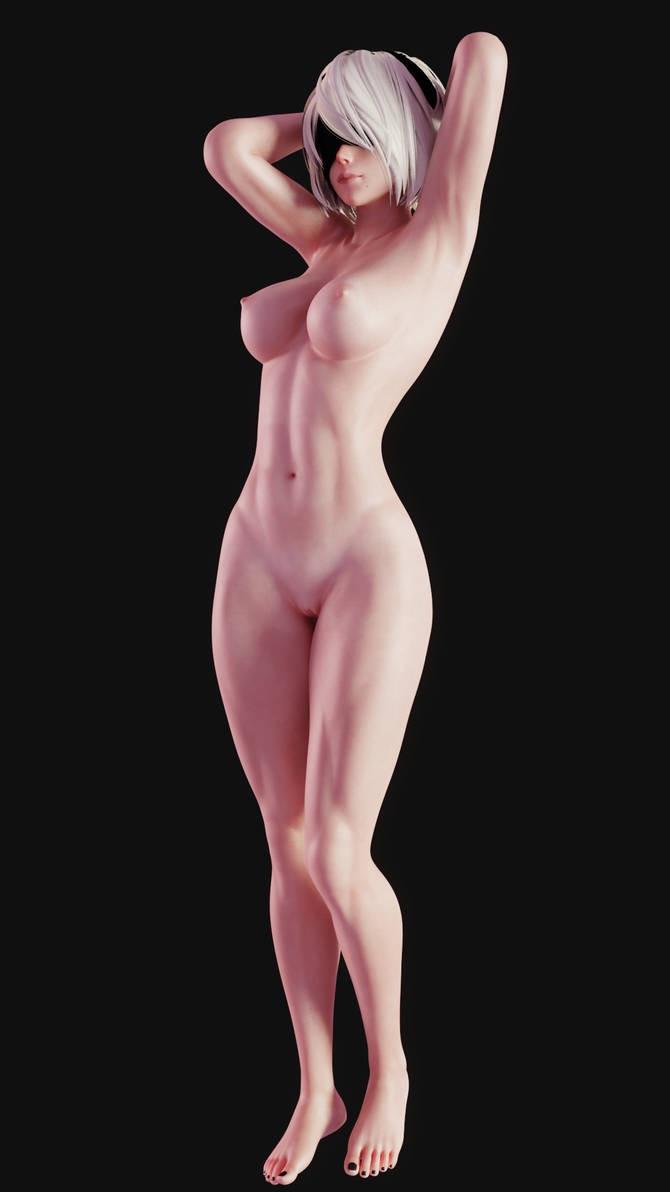 2b Nude photo 6