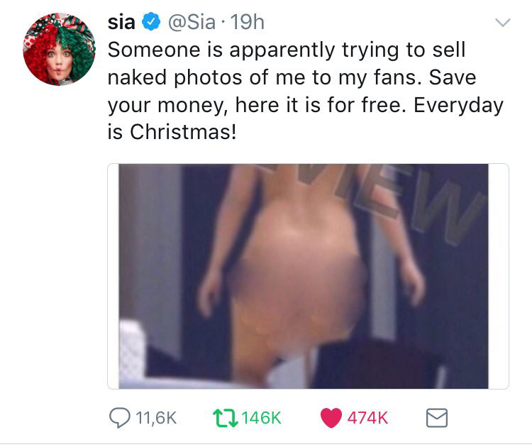 Sia Nudes Leaked photo 13