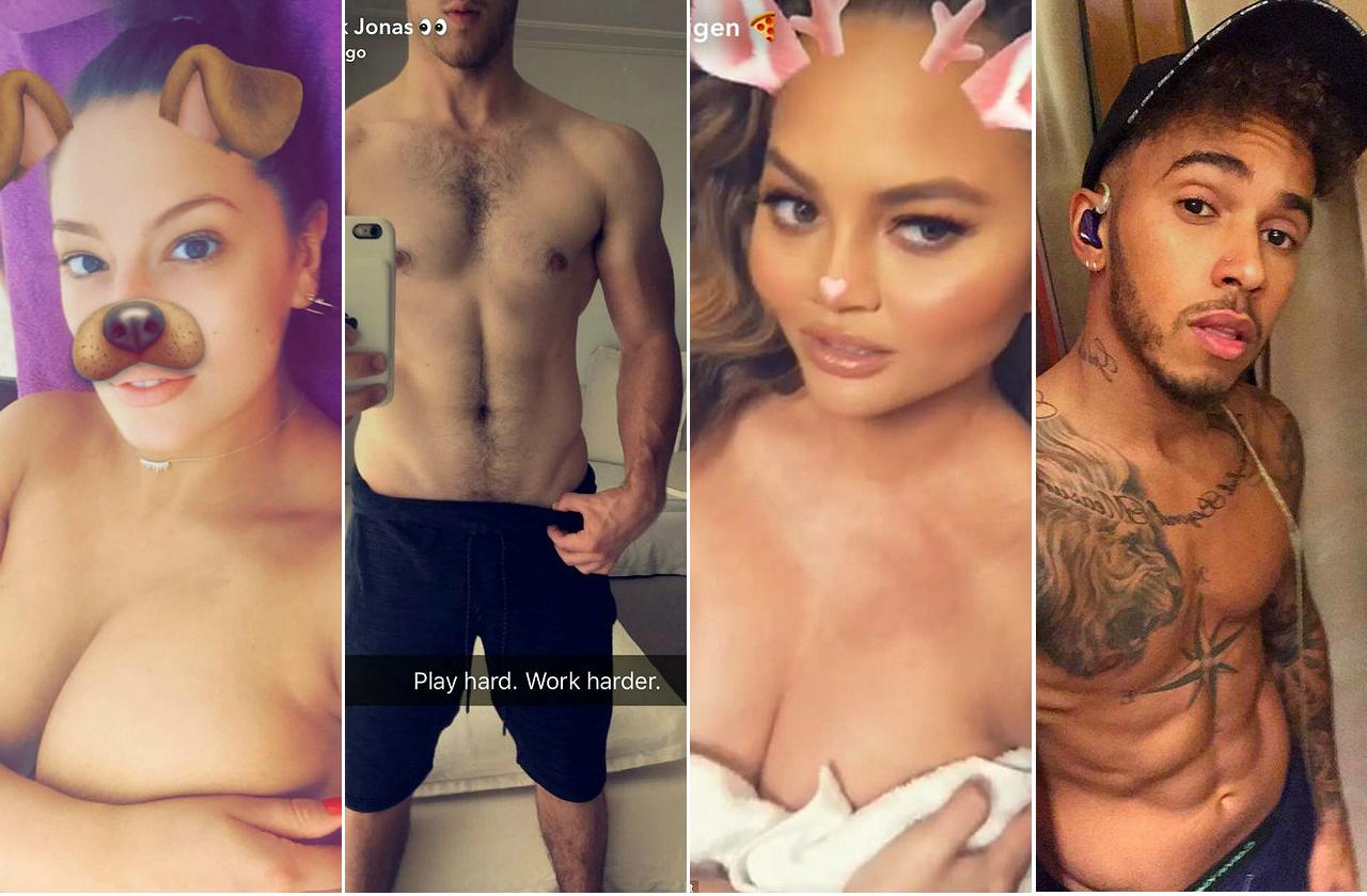 Celebrity Snapchat Naked photo 14
