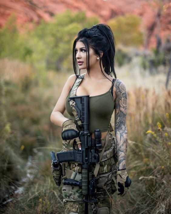 Military Girl Hot photo 17