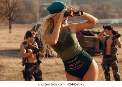 Military Girl Hot photo 10
