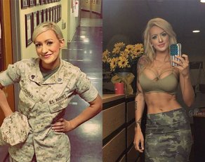 Military Girl Hot photo 25